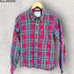 ABERCROMBIE & FITCH TARTAN LONG SLEEVE DRESS SHIRT