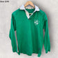 IRELAND RUGBY UNION 1980s O’NEILLS LONG SLEEVE COTTON JERSEY