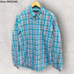 RALPH LAUREN POLO MULTI-COLOURED BLUE LONG SLEEVE DRESS SHIRT