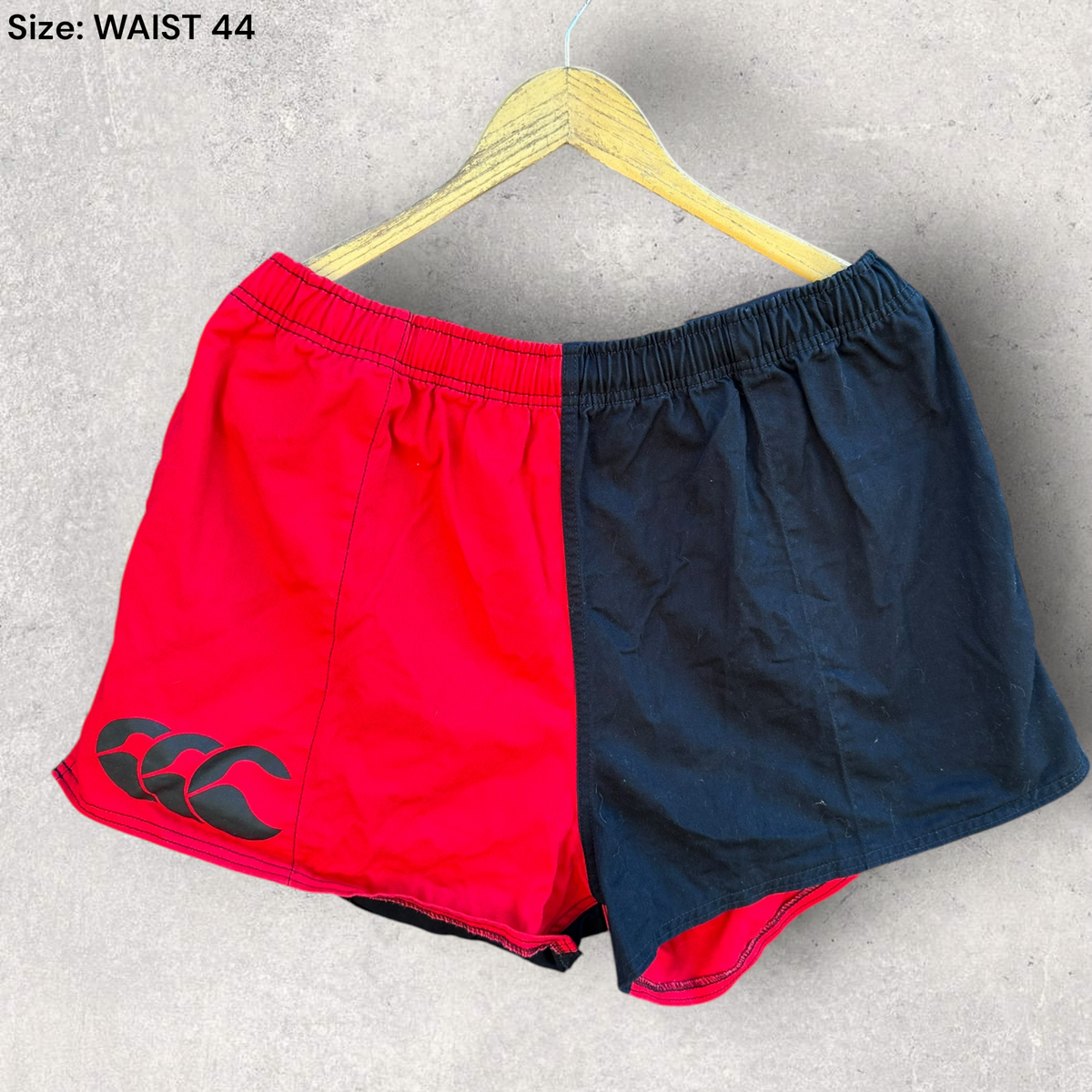 Canterbury Rugby Union Red & Black Match Shorts