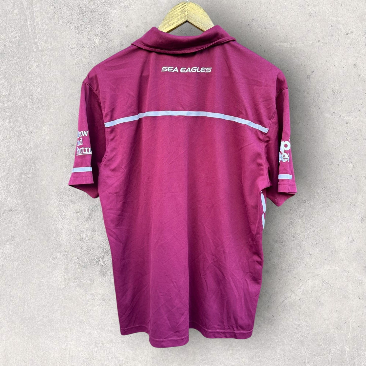 MANLY WARRINGAH SEA EAGLES MEDIA POLO SHIRT