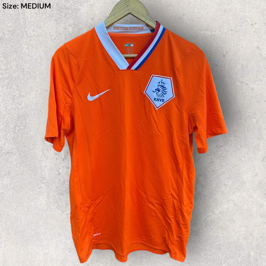NETHERLANDS 2008 NIKE HOME FOOTBALL JERSEY