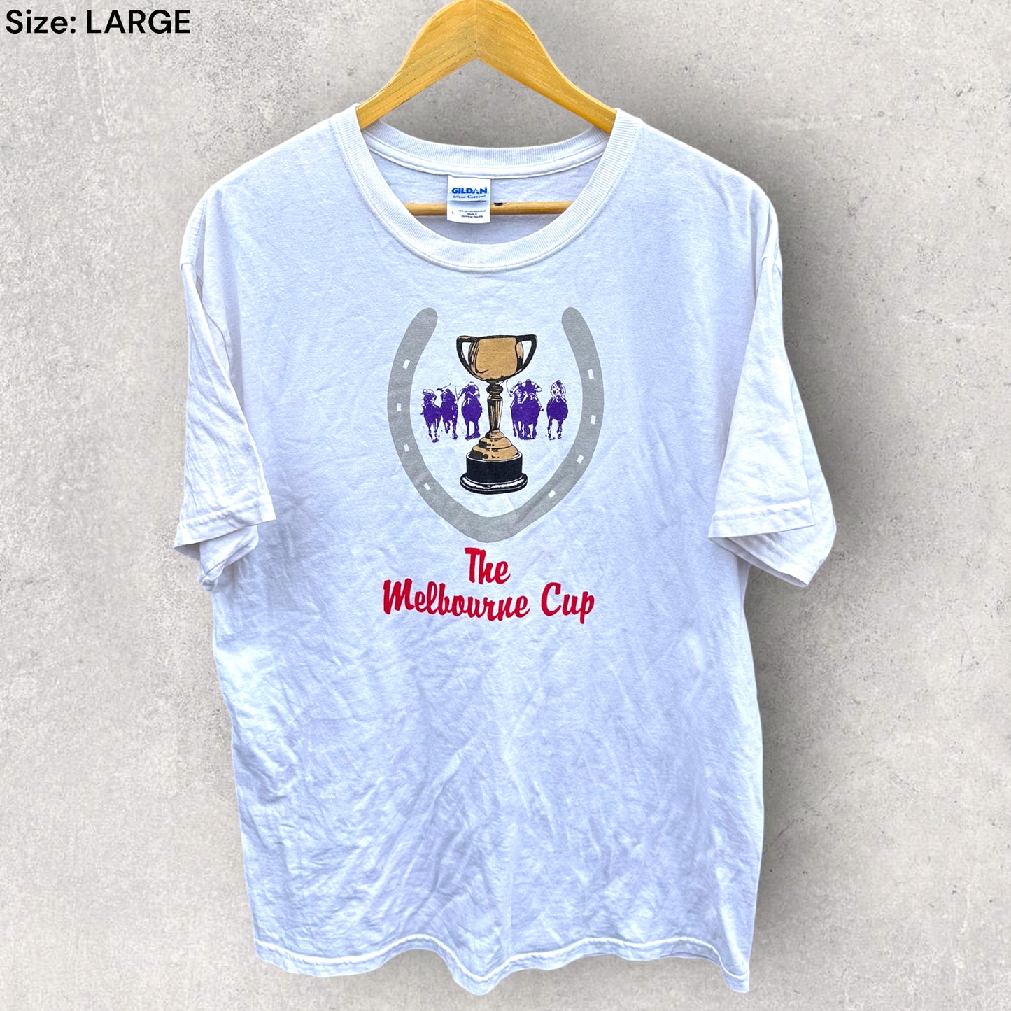 MELBOURNE CUP HONOUR ROLL PAST WINNERS WHITE SHIRT