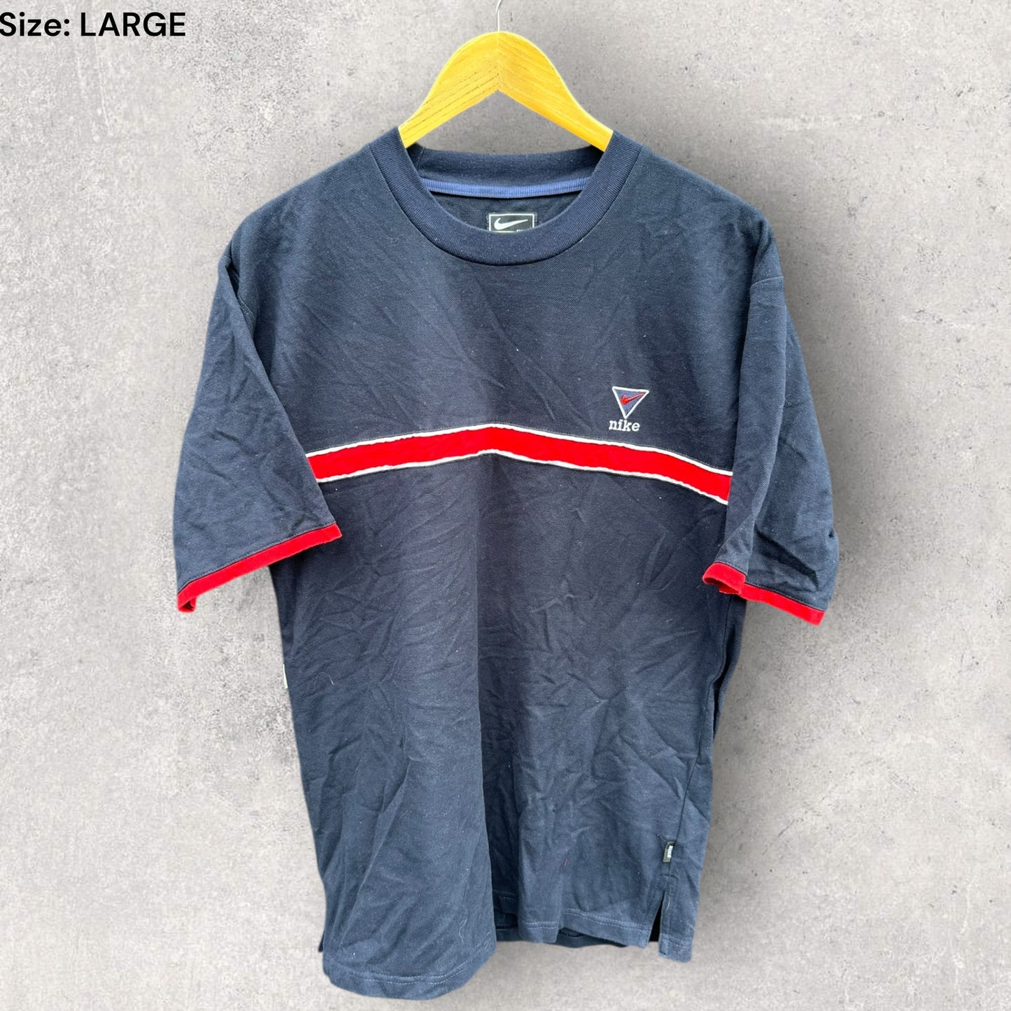 NIKE VINTAGE BLUE SHORT SLEEVE SHIRT