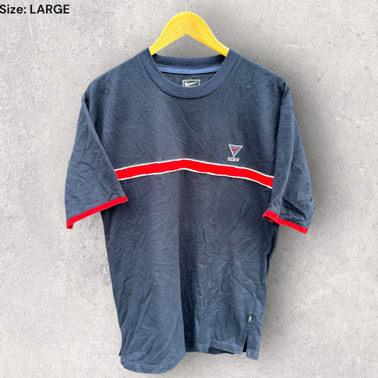 NIKE VINTAGE BLUE SHORT SLEEVE SHIRT
