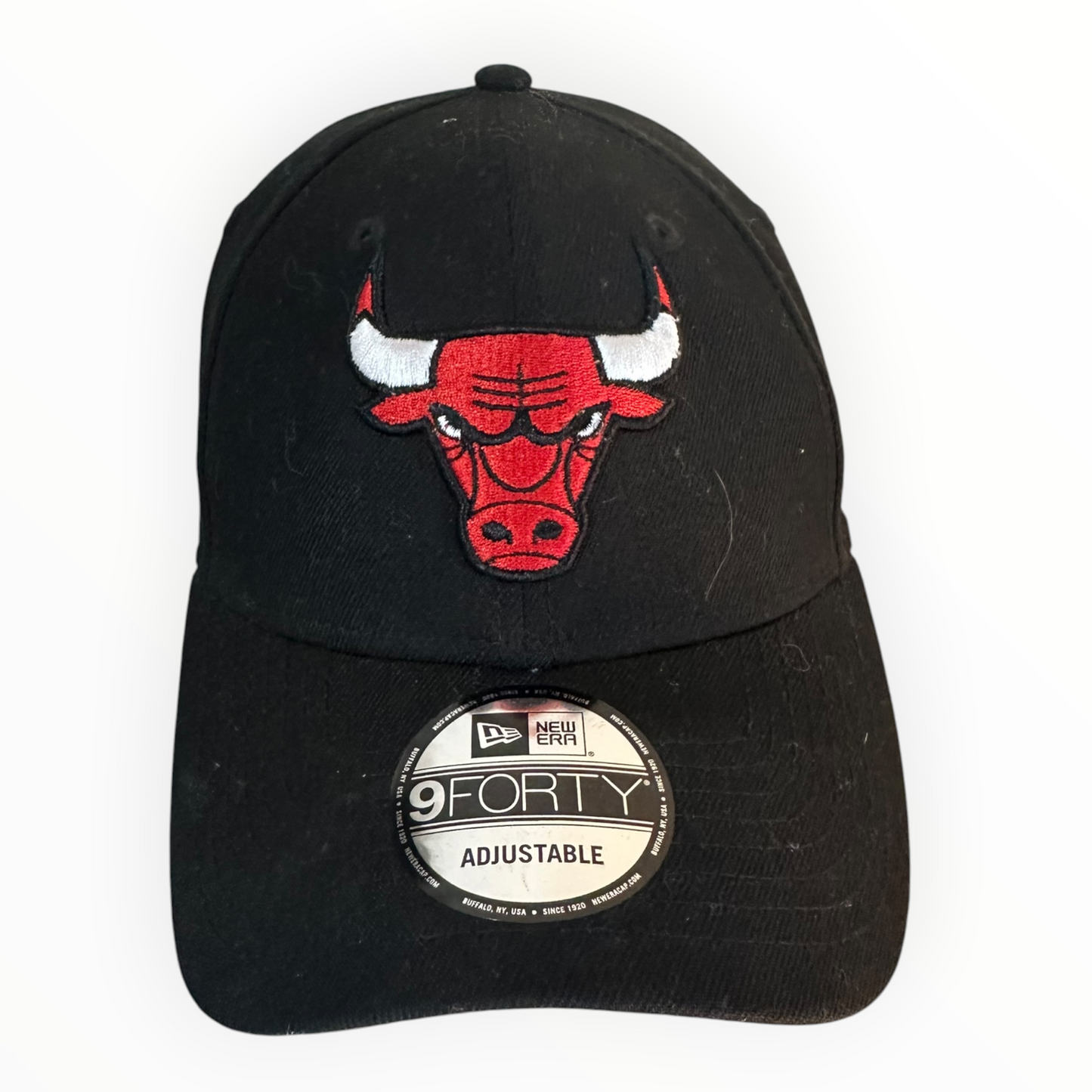 Chicago Bulls New Era Black Baseball Cap Hat