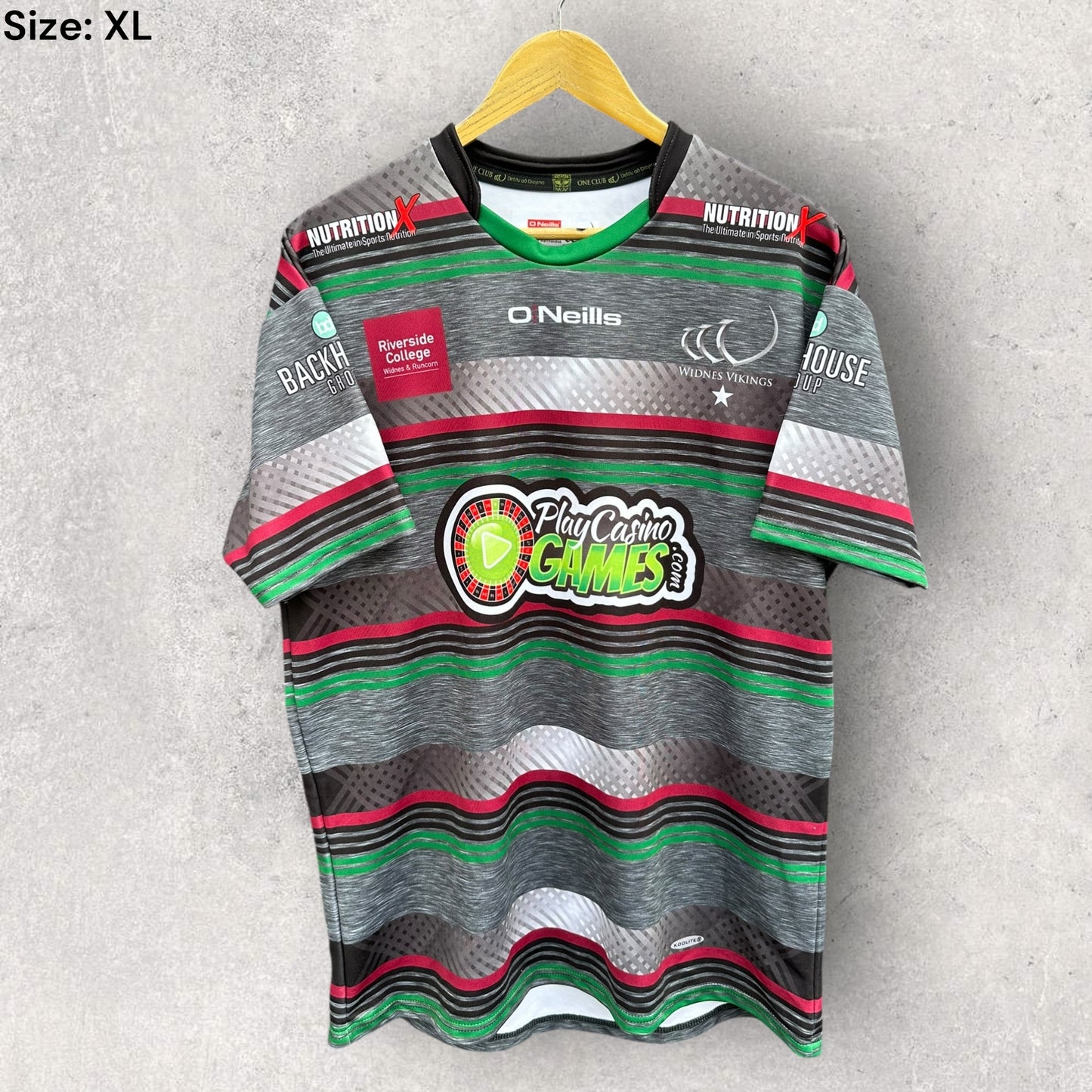 WIDNES VIKINGS O’NEILLS RUGBY UNION JERSEY