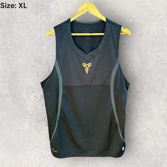 Kobe Bryant Nike Outdoor Tech Black Singlet