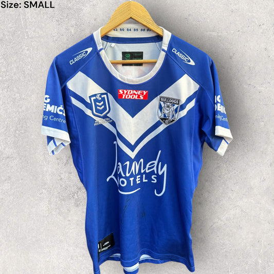CANTERBURY BULLDOGS 2023 HOME JERSEY SIGNED
