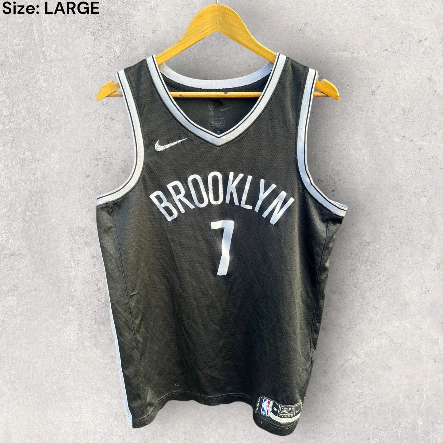 KEVIN DURANT BROOKLYN NETS NIKE NBA JERSEY