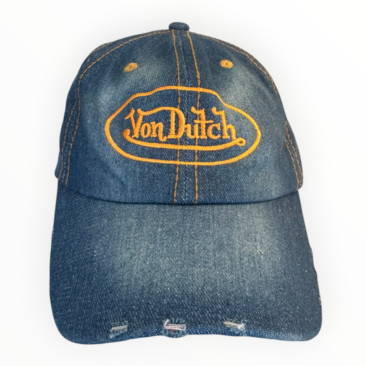 Von Dutch Vintage Denim Style Hat Cap