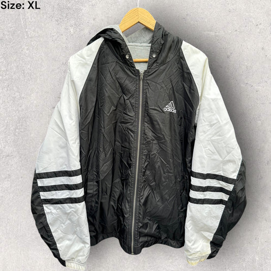 ADIDAS VINTAGE REVERSE HOODED JACKET