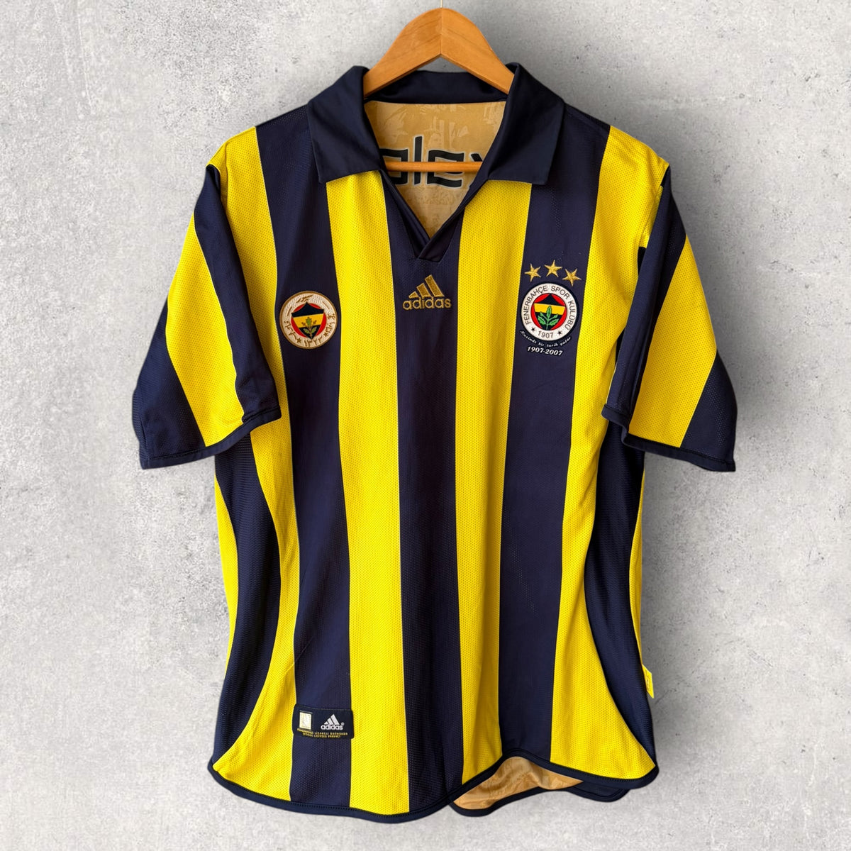 Fenerbache Alex 2006-2007 Adidas Reverse Home & Away Football Jerseys