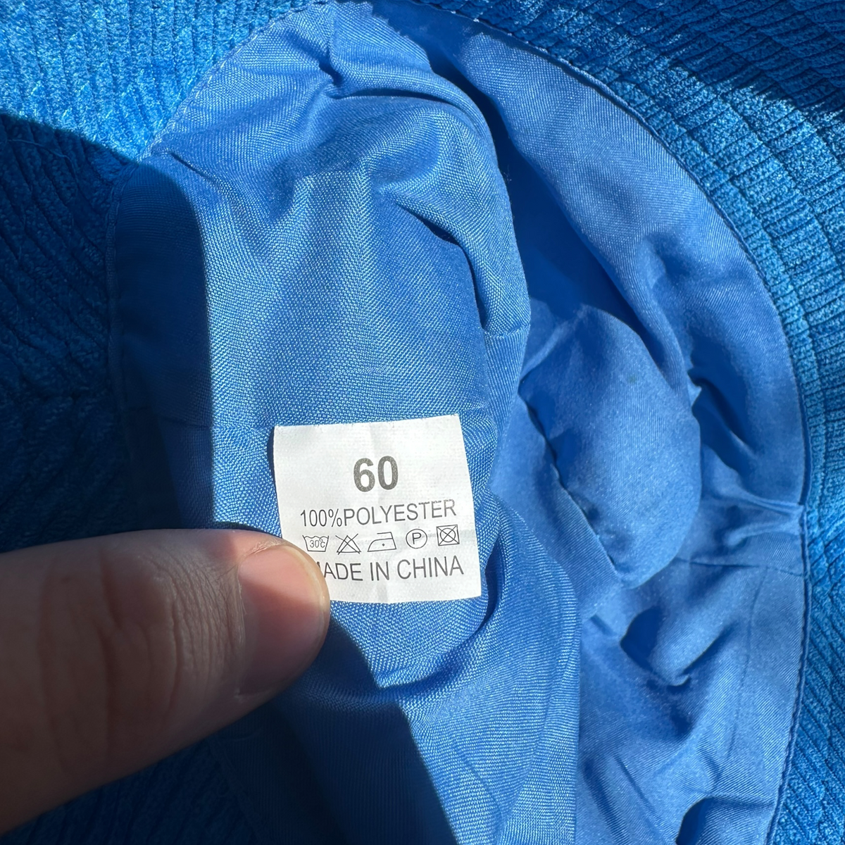 Canadian Club Blue Corduroy Bucket Hat