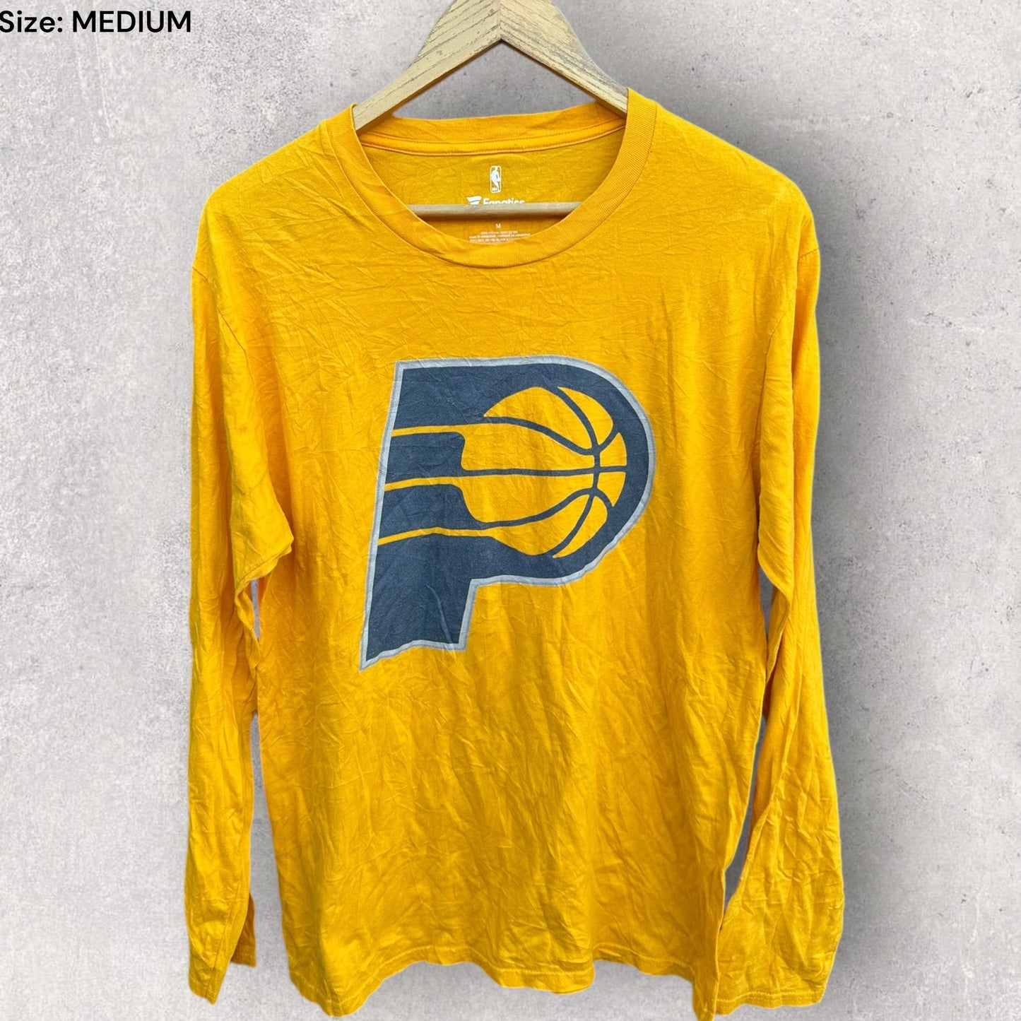 INDIANA PACERS VICTOR OLADIPO LONG SLEEVE NBA SHIRT