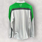 AUSTRALIAN SOCCEROOS NIKE GREY CHEST ZIP LONG SLEEVE TRAINING SHIRT