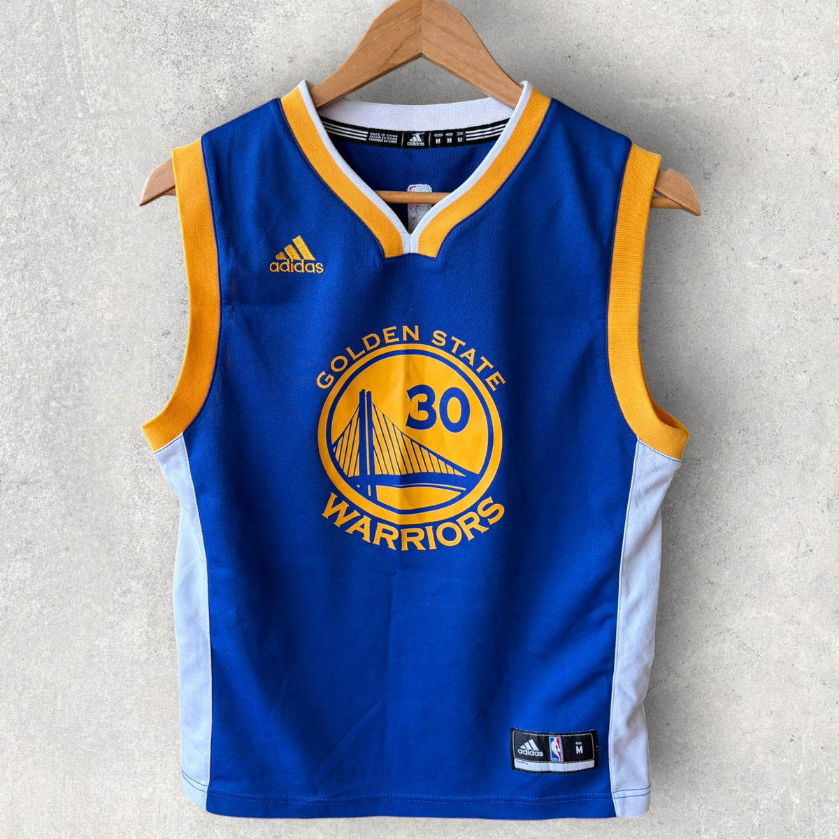 Steph Curry Golden State Warriors 2016 Adidas NBA Swingman Kids Basketball Jersey