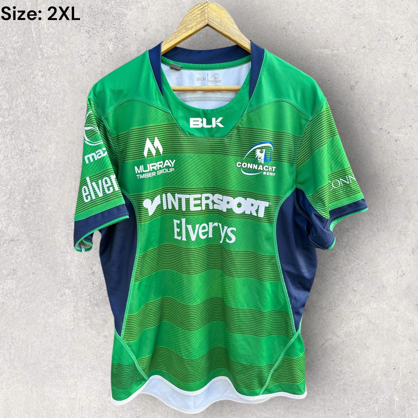 Connacht Rugby Union BLK Mens jersey