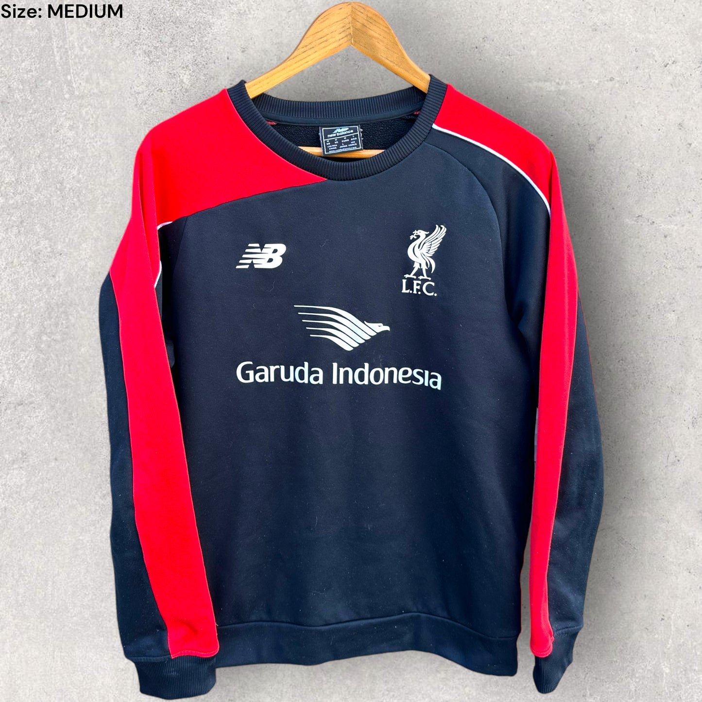 LIVERPOOL FC NEW BALANCE JUMPER