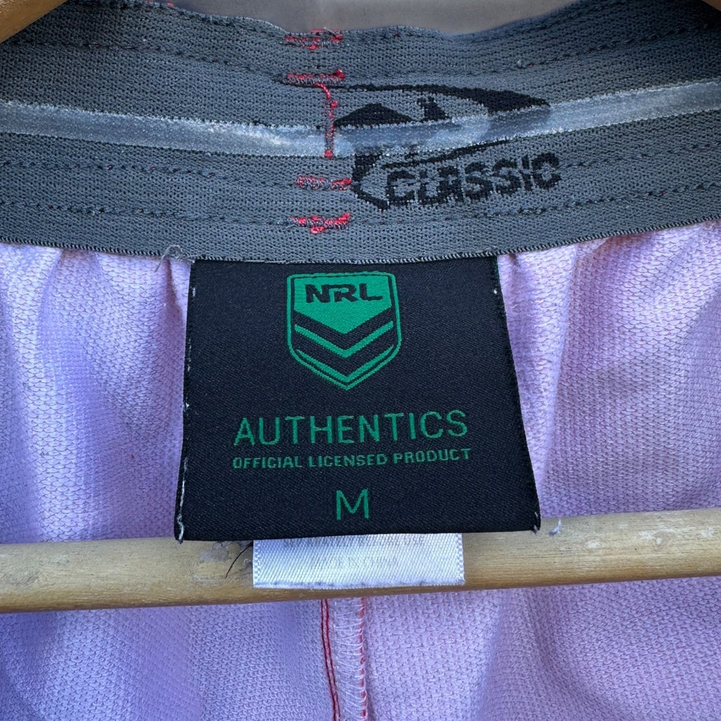 ST GEORGE ILLAWARRA DRAGONS CLASSIC MATCH WORN SHORTS ISSUED TO SIONE FINAU