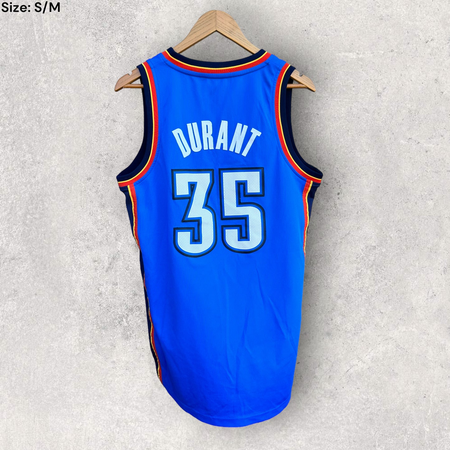 KEVIN DURANT OKLAHOMA CITY THUNDER 2012 ADIDAS NBA JERSEY