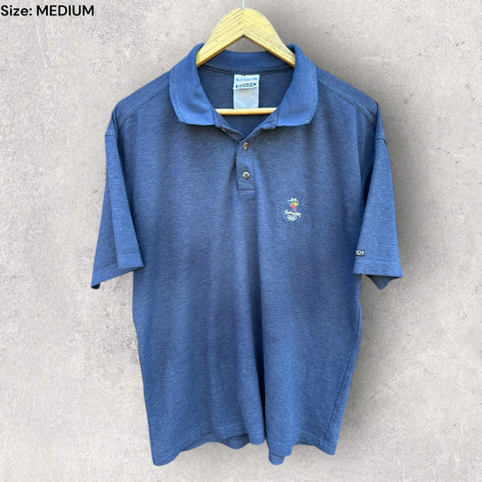 SYDNEY 2000 OLYMPICS BONDS BLUE POLO SHIRT