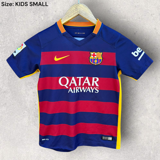 Barcelona FC 2015-2016 Nike Home Football Jersey