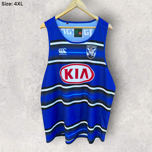 Canterbury Bulldogs KIA Canterbury Training Singlet