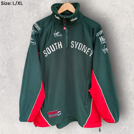 South Sydney Rabbitohs ISC Vintage Chest Zip Fleece