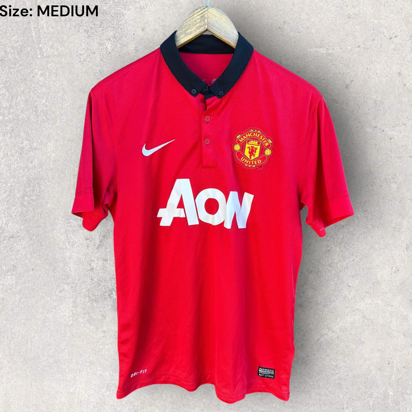 MANCHESTER UNITED 2013-2014 NIKE HOME JERSEY