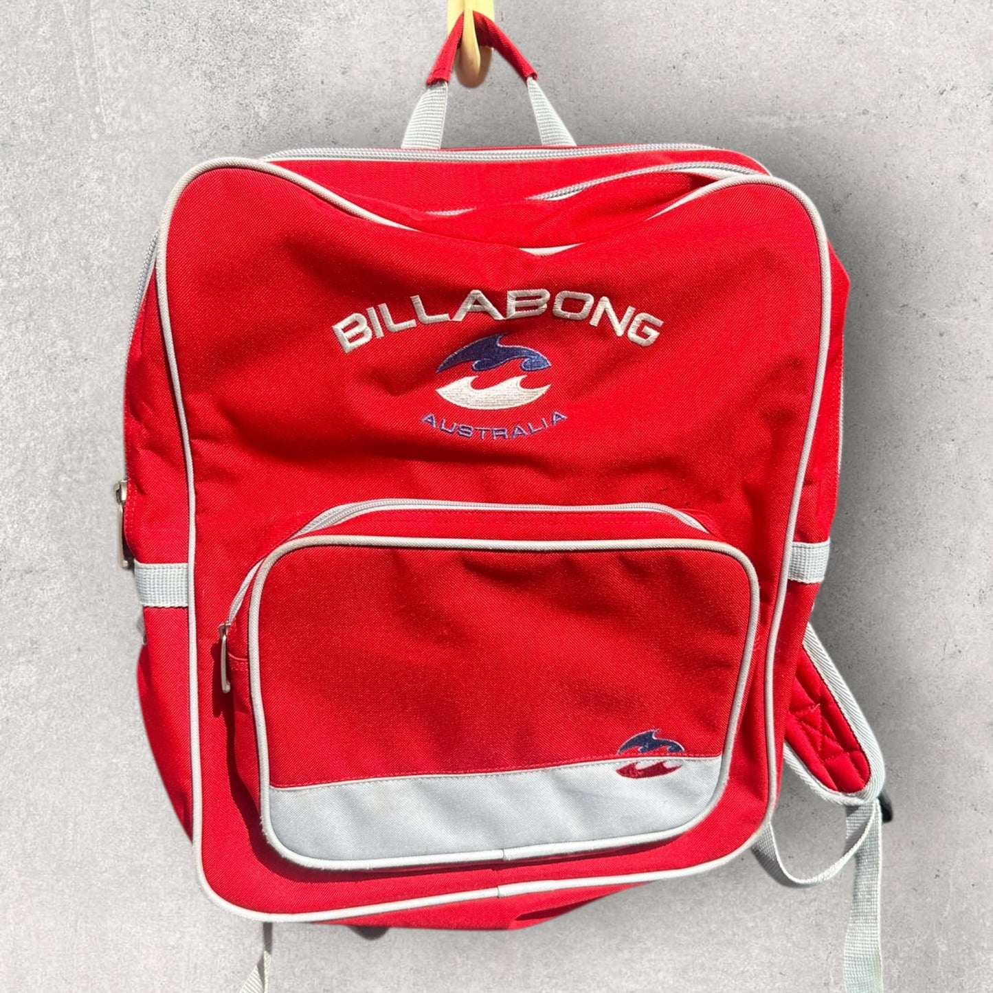 BILLABONG VINTAGE RED BACKPACK
