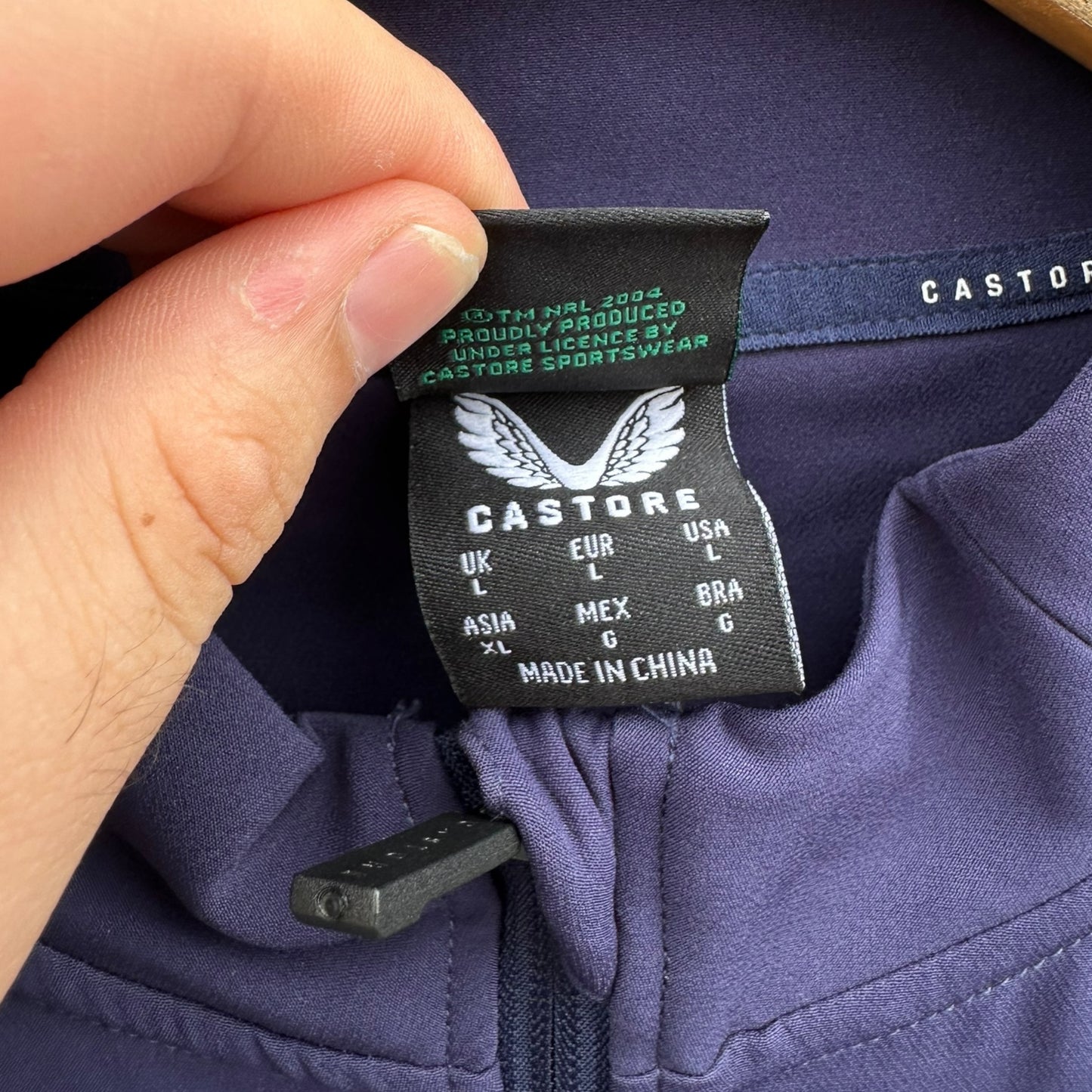 SYDNEY ROOSTERS PLAYERS CLUB JACKET ISSUED TO JOSEPH MANU