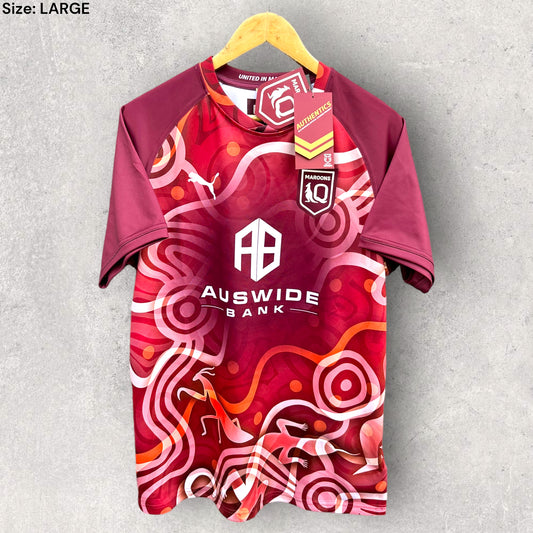 QLD MAROONS 2023 INDIGENOUS JERSEY BRAND NEW WITH TAGS