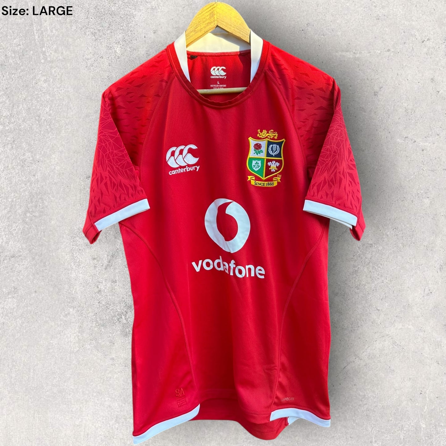 BRITISH & IRISH LIONS CANTERBURY SOUTH AFRICA 2021 TOUR JERSEY