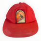 Ski Australia Red Vintage SnapBack Hat