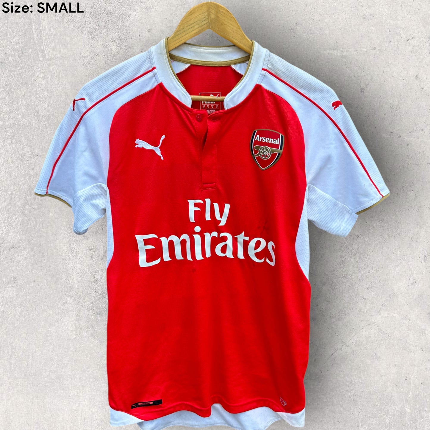 ARSENAL 2015-2016 PUMA HOME JERSEY