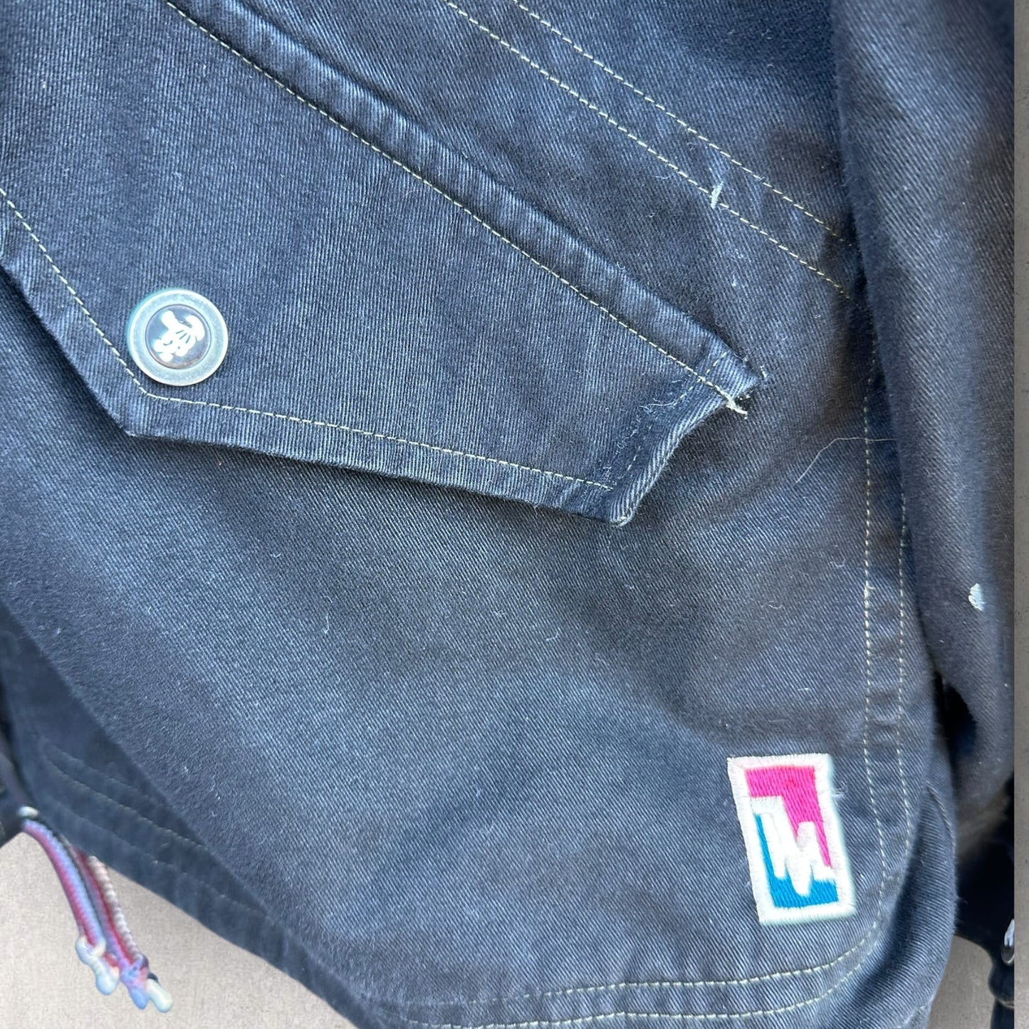 MAMBO WILD 1993 WORKWEAR MAMBO GRAPHICS LAURIE MCKAY VINTAGE JACKET