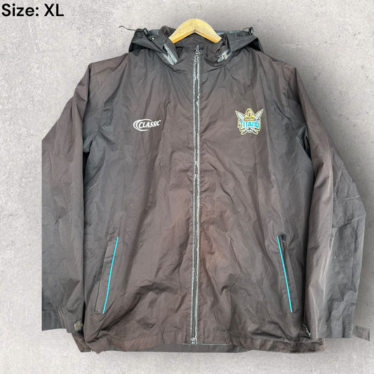 Gold Coast Titans Classic Full Zip Windbreaker Hooded Jacket