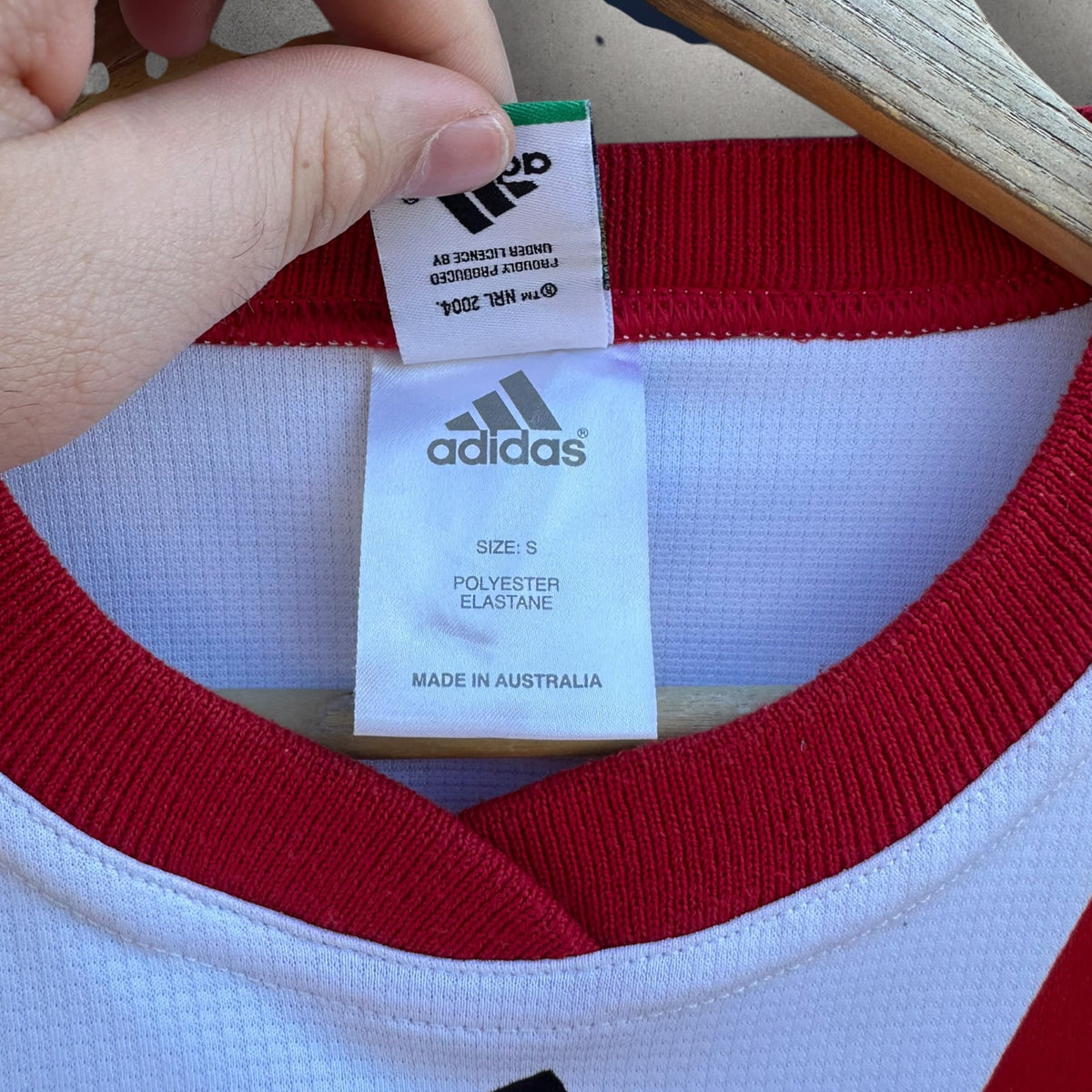 St George Illawarra Dragons 2007 Home Adidas Rugby League Jersey