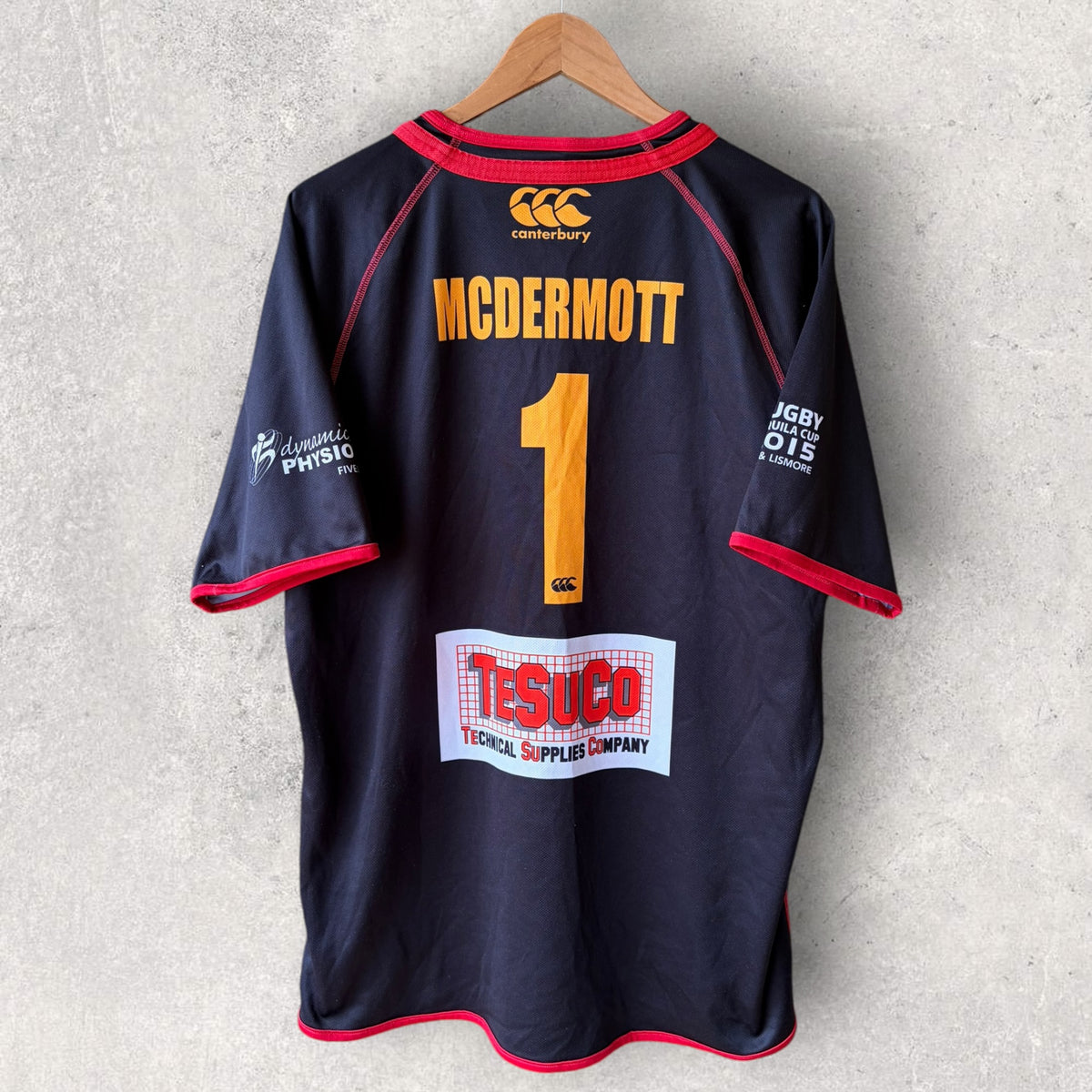 Drummoyne Rugby Canterbury 2016 Tour Match Jersey