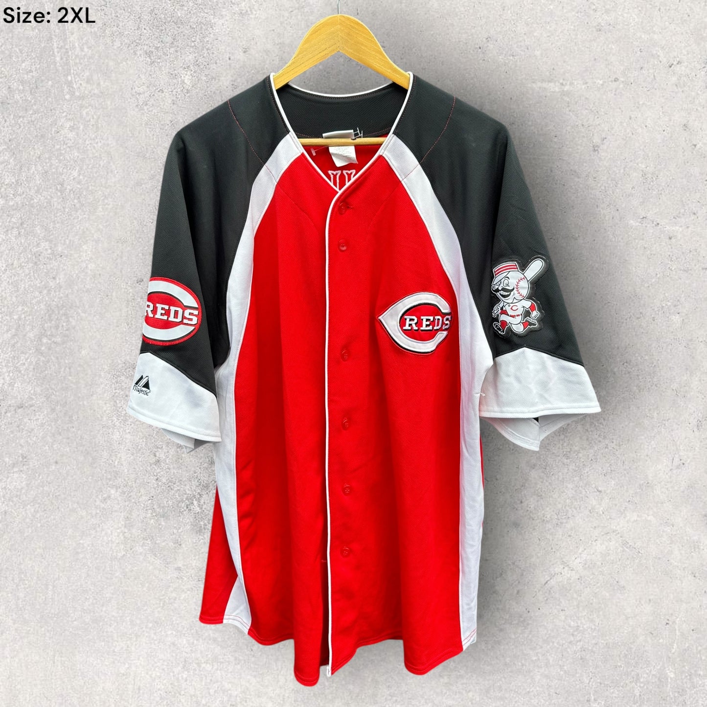 JAY BRUCE CINCINNATI REDS MLB BASEBALL JERSEY