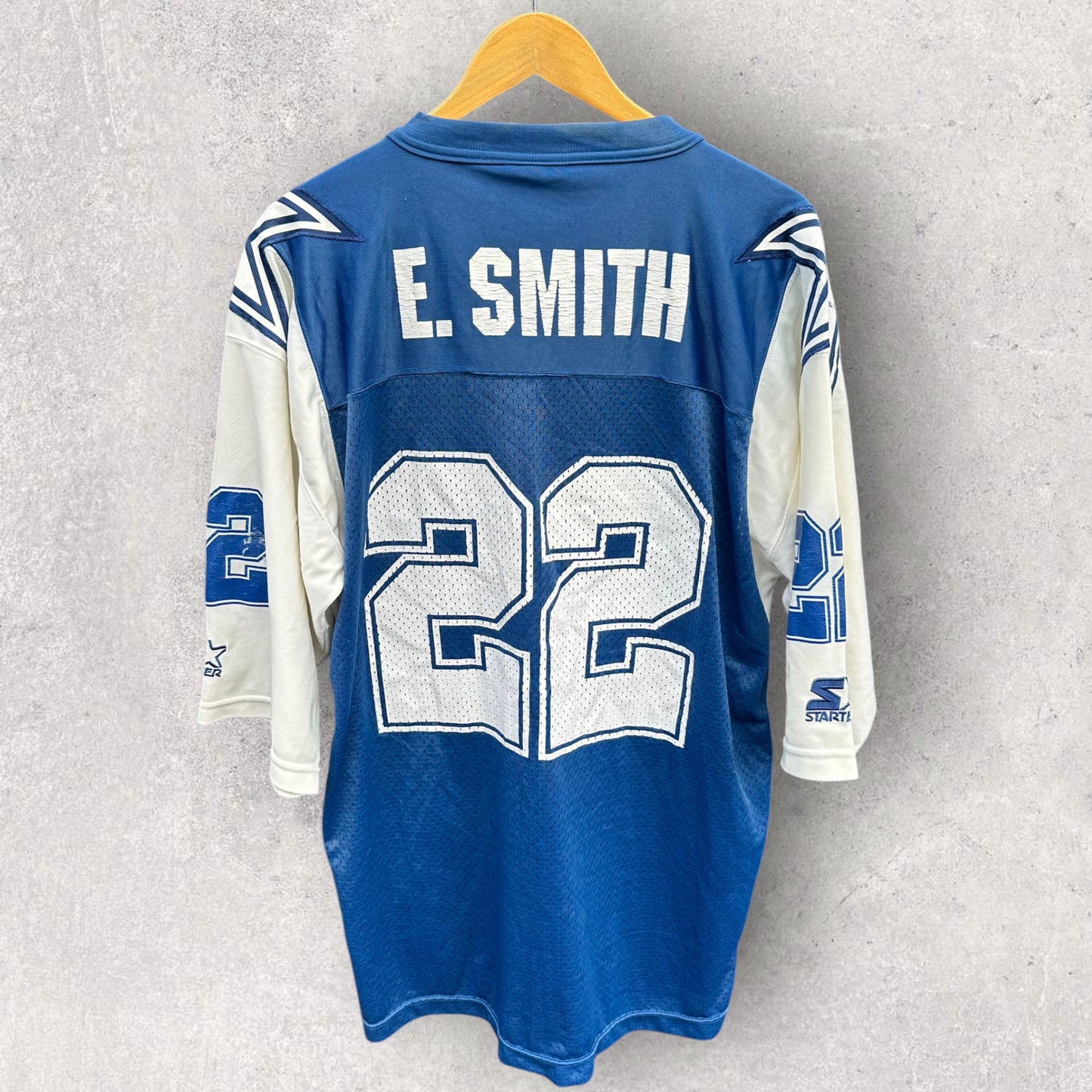 EMMITT SMITH DALLAS COWBOYS STARTER VINTAGE NFL JERSEY