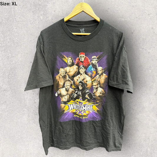 WRESTLEMANIA XXX 30TH ANNIVERSARY 2014 WWE SHIRT