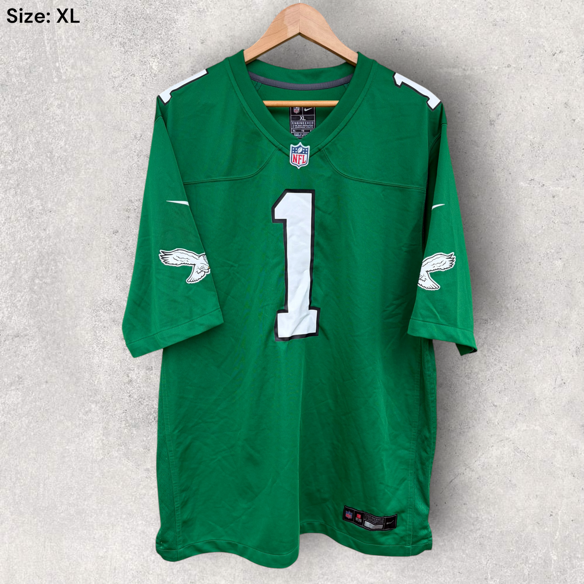 Jalen Hurts Philadelphia Eagles Nike Game NFL Jersey