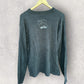 RIPCURL BLACK VINTAGE LONG SLEEVE PULLOVER JUMPER