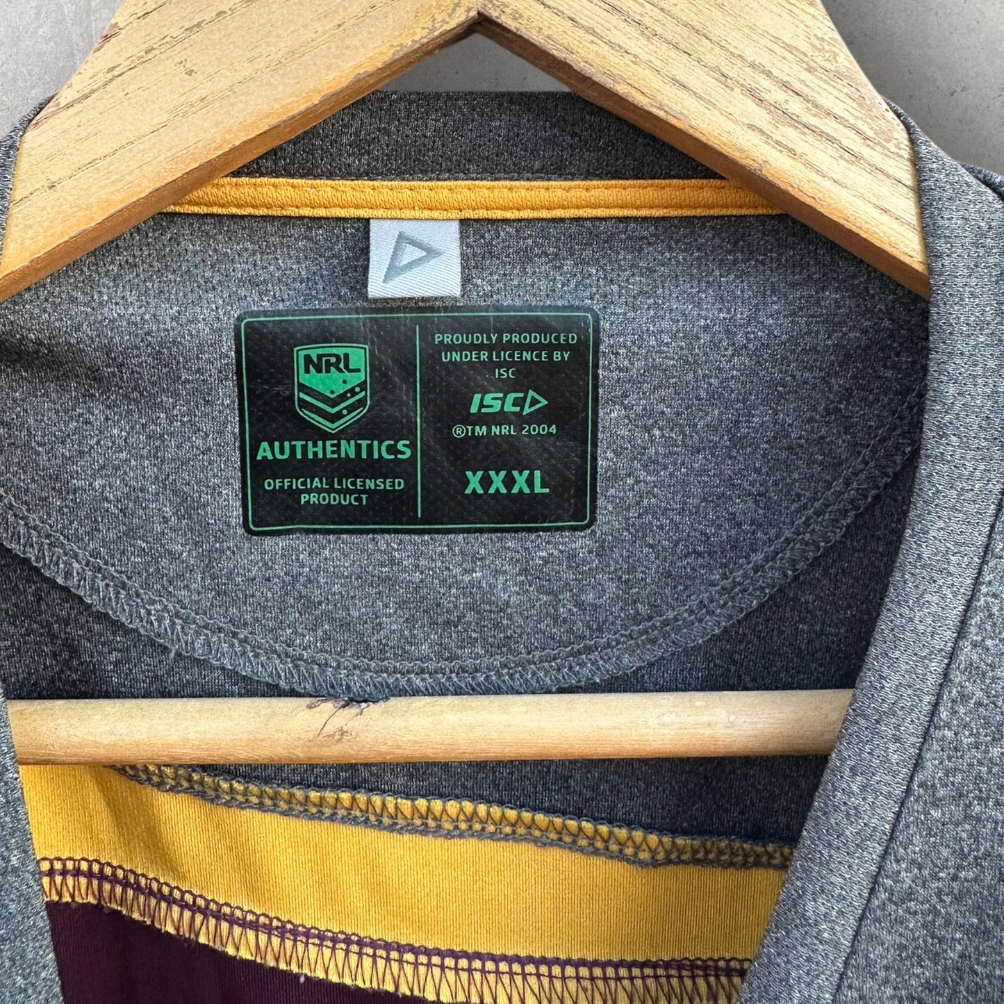 BRISBANE BRONCOS ISC TRAINING SHIRT