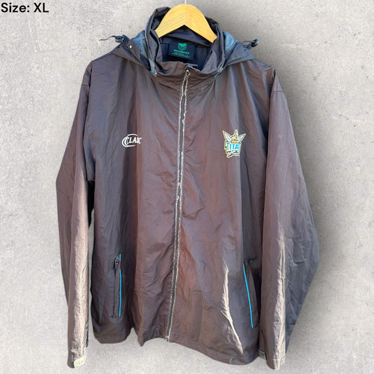 GOLD COAST TITANS CLASSIC GREY WINDBREAKER NRL JACKET