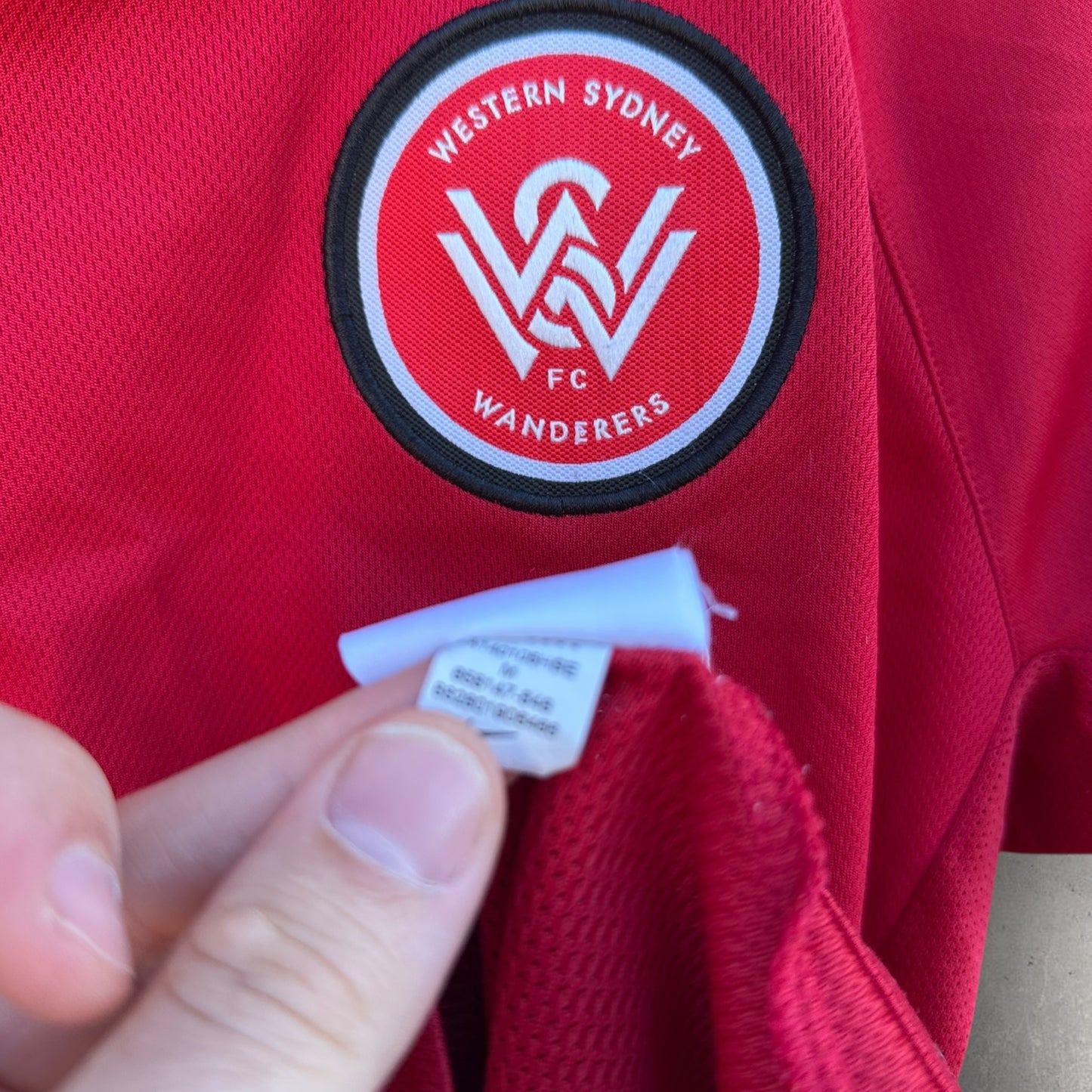 WESTERN SYDNEY WANDERERS NIKE LADIES FOOTBALL TRAINING JERSEY