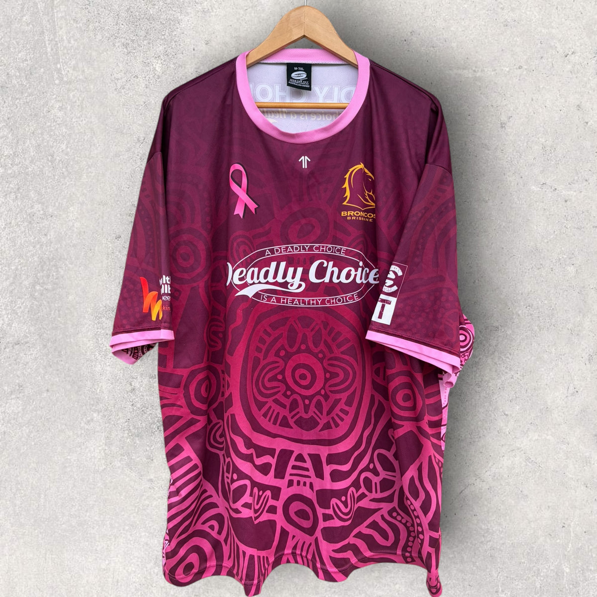 Brisbane Broncos 2021 Deadly Choicea NRL Shirt
