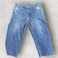 RIPCURL FUTURE EVOLUTION STRAIGHT LEGGED BLUE VINTAGE DENIM JEANS W38